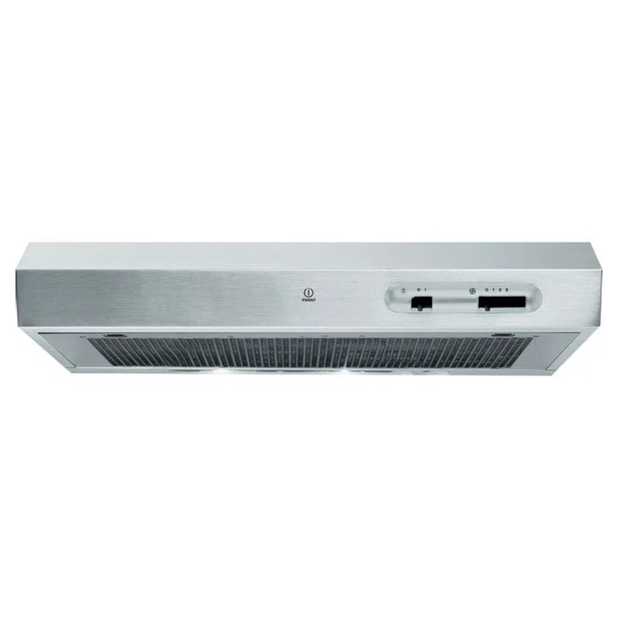 ISLK 66 LS X 60cm 3 Speed Visor Cooker Hood - Stainless Steel