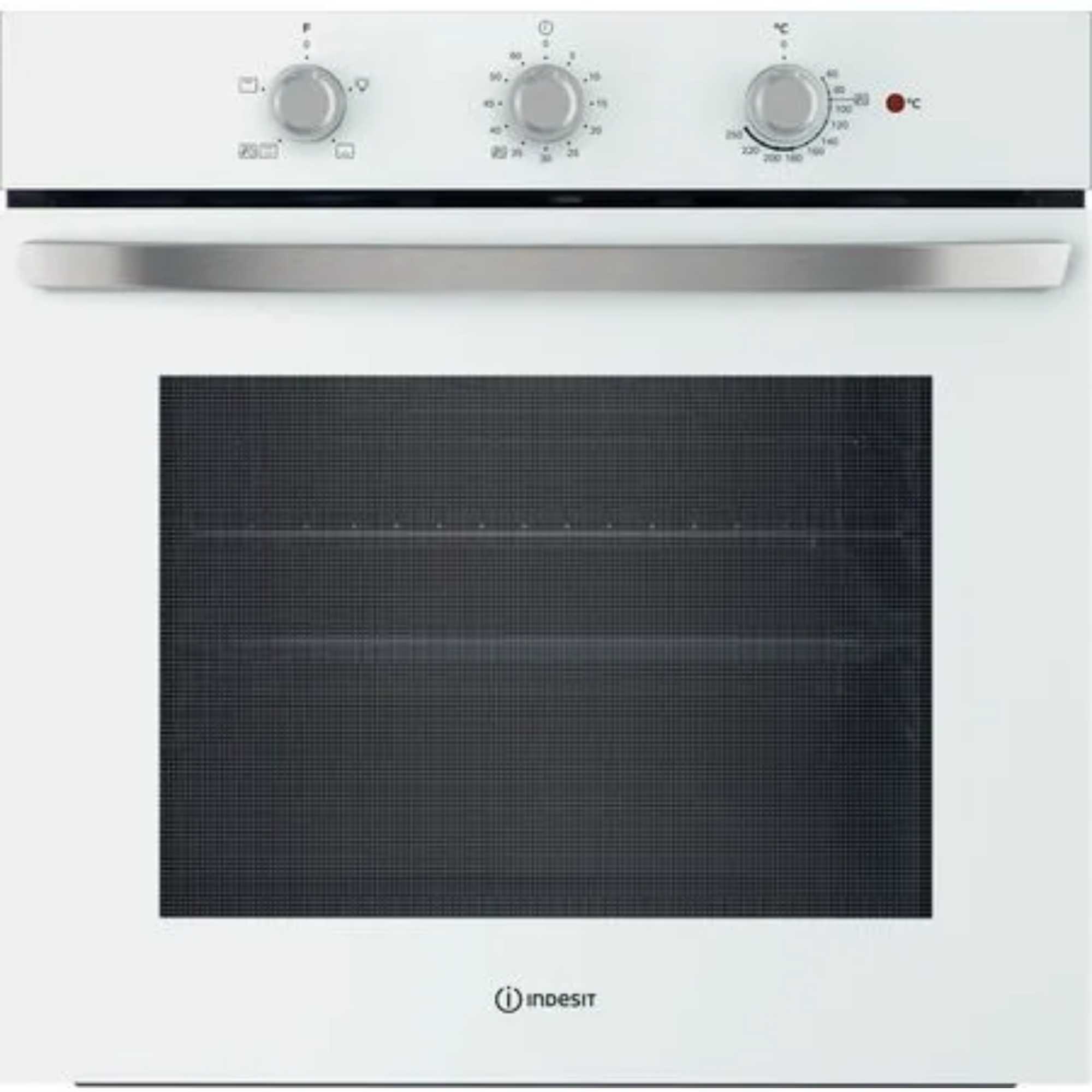 IO 232H W Click&Clean 60cm 71l Electric Single Fan Oven - White