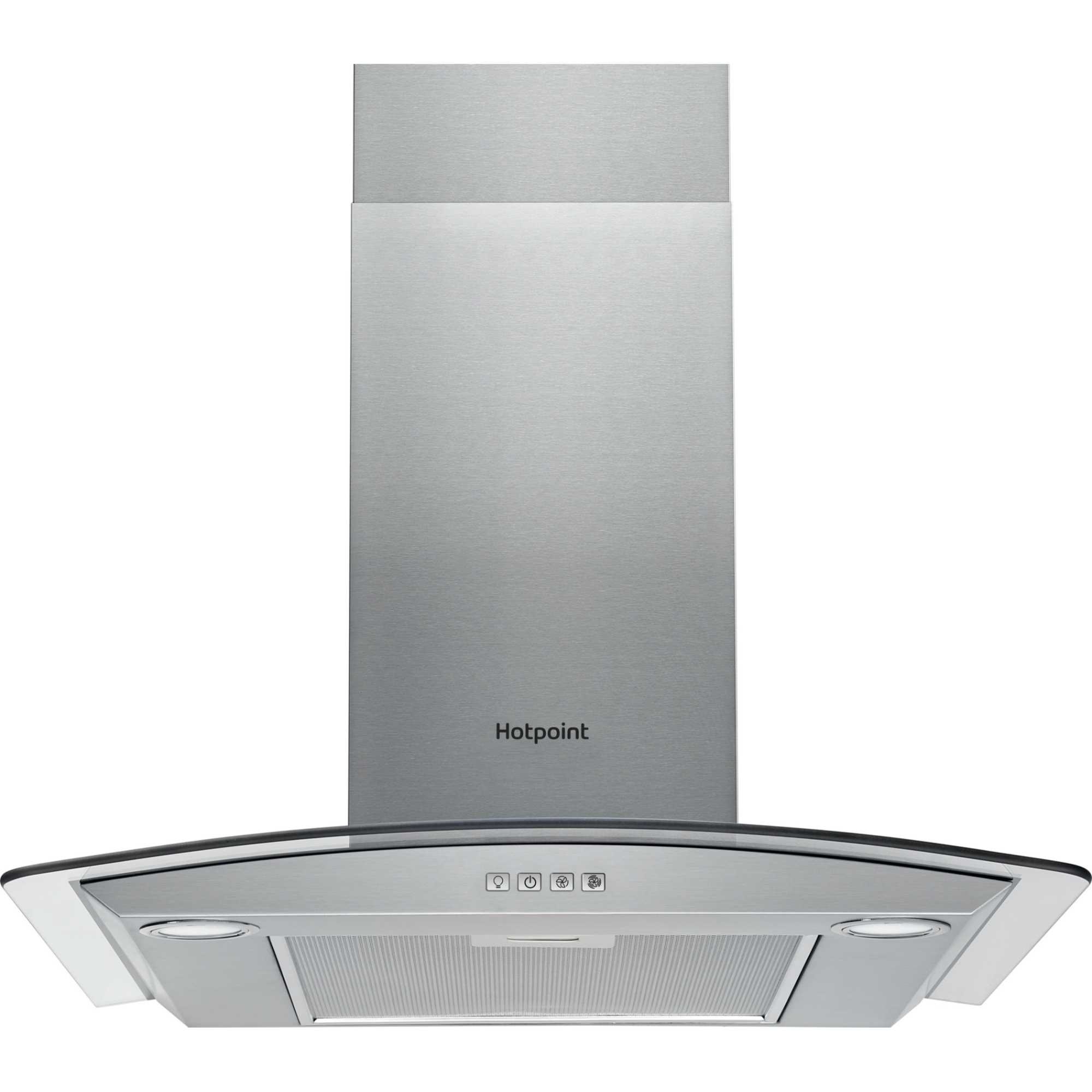 PHGC6.4 FLMX 60cm Chimney Cooker Hood - Stainless Steel
