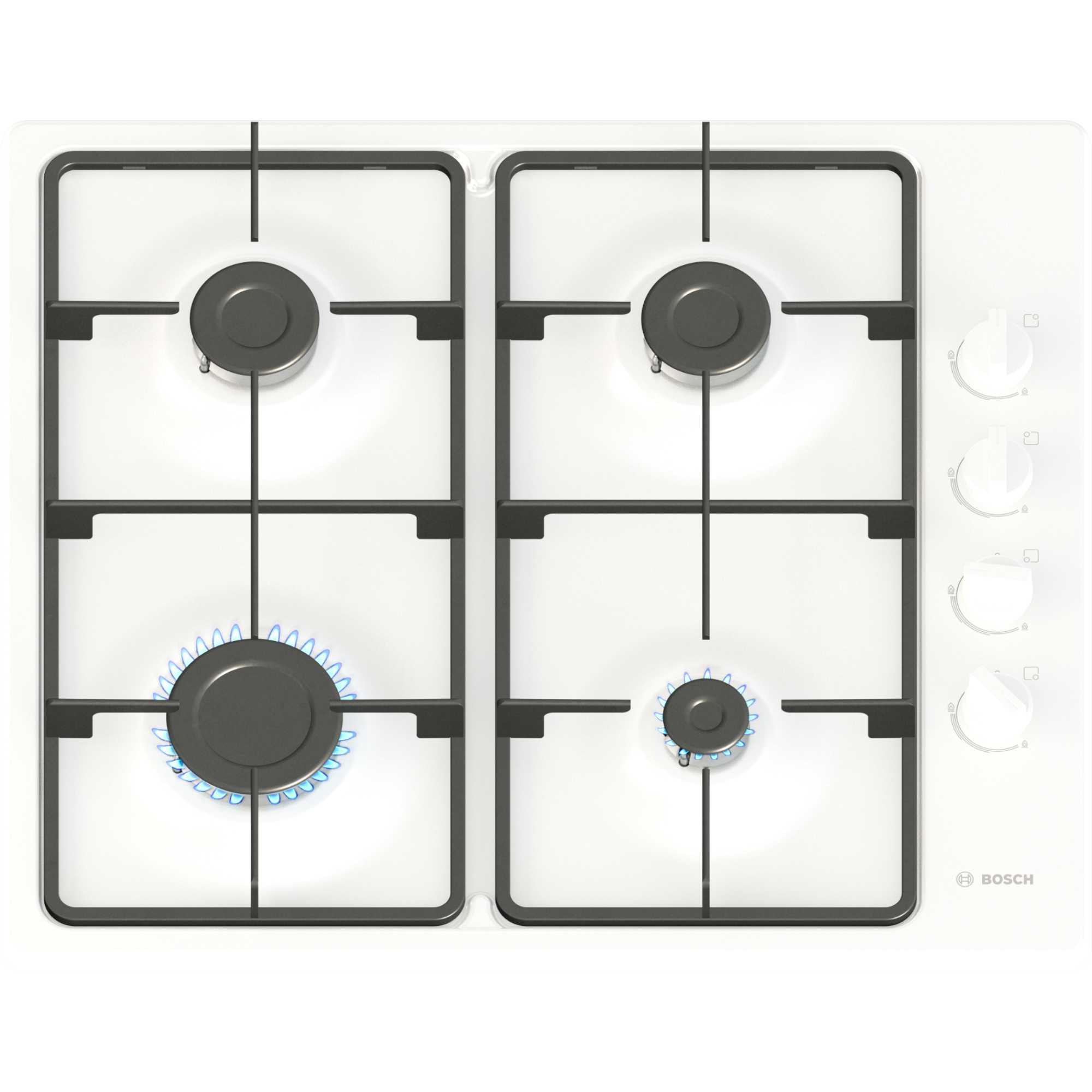 PBP6B2K60 Series 2 60cm Gas 4 Burner Hob - White