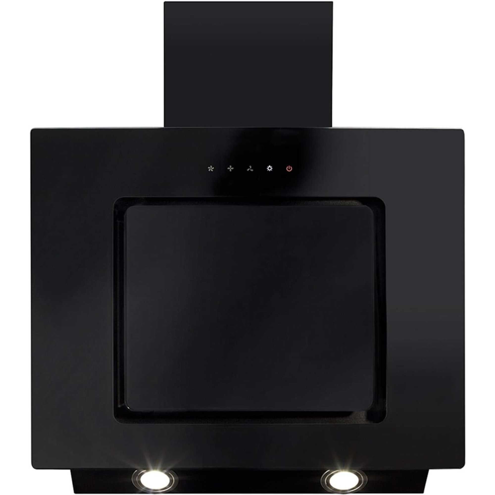 EVA60BL 600mm Chimney Cooker Hood
