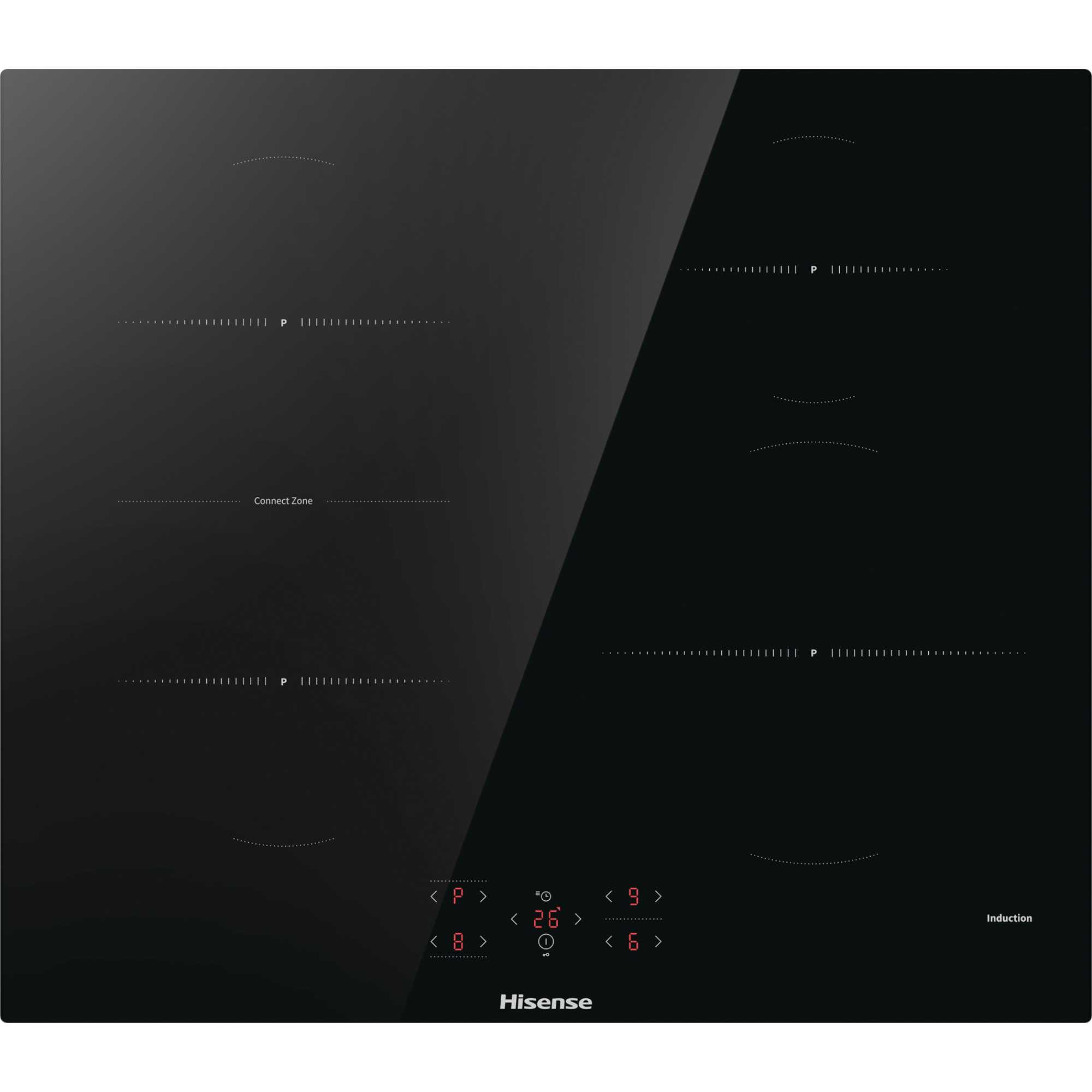 HI6421BSC 60cm 4 Burner Induction Hob - Black