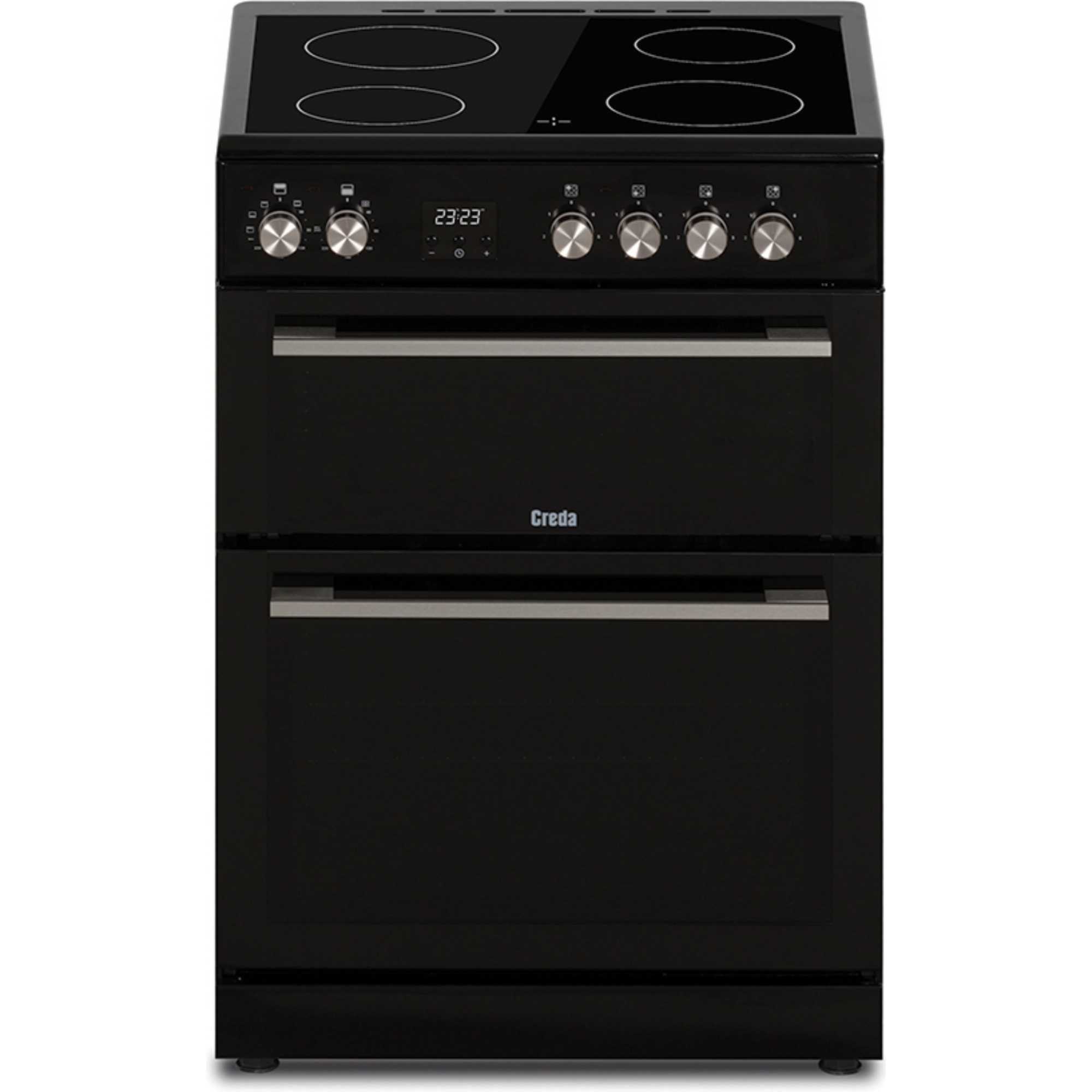 C60CDOBL 60cm Double Oven Ceramic Cooker - Black
