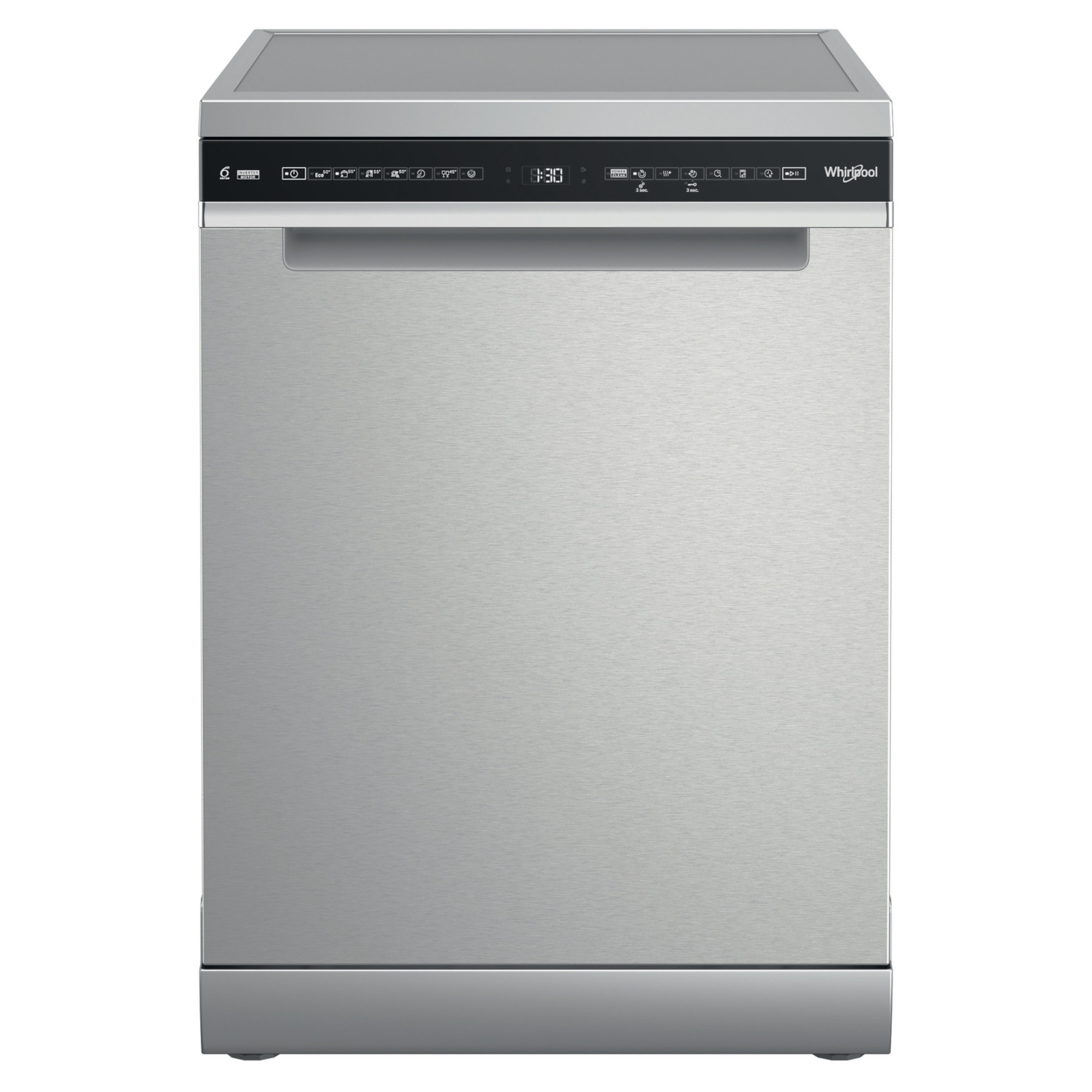 W7F HS51 X UK MaxiSpace 15 Place Settings Dishwasher - Inox