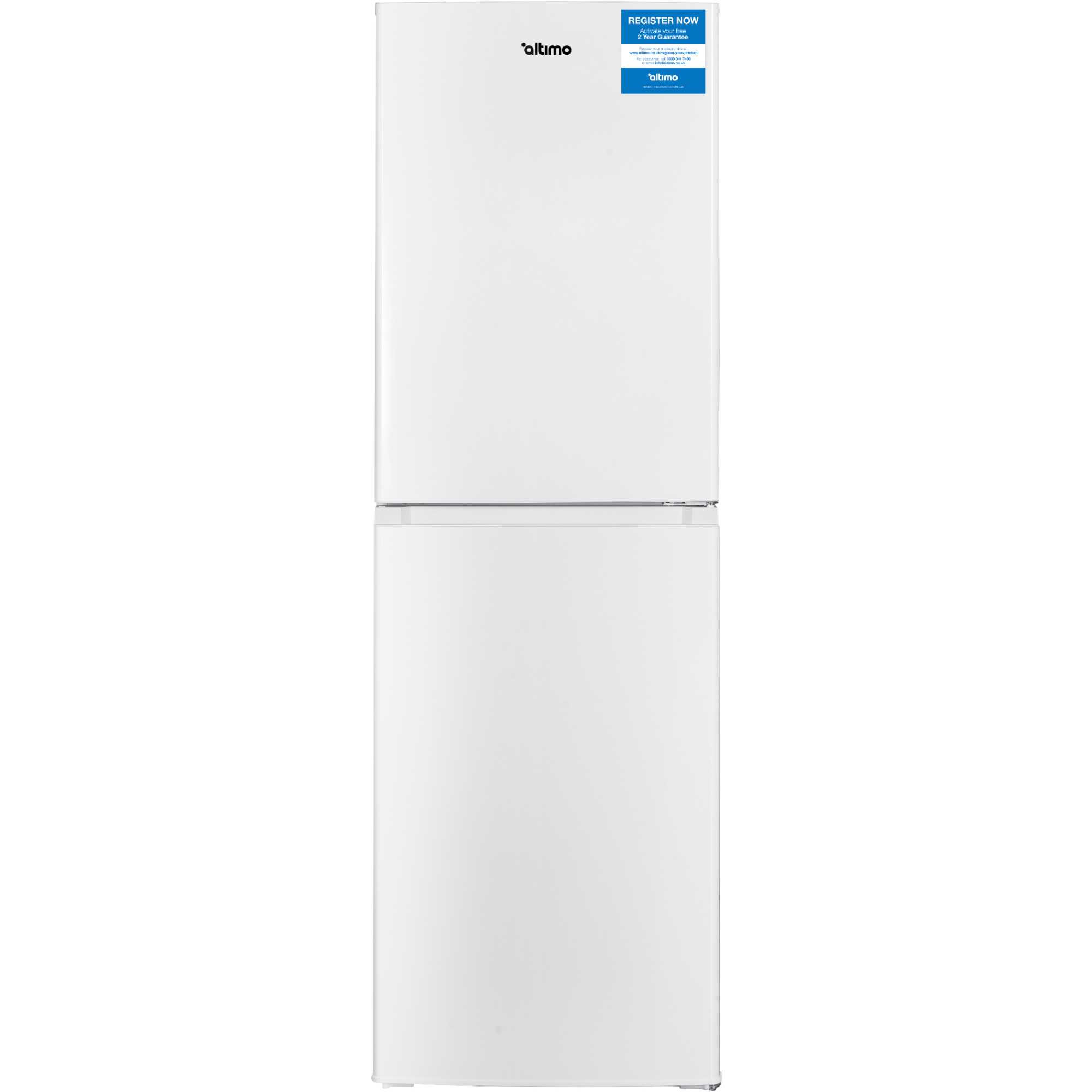AFF173552W 50/50 Manual Defrost Fridge Freezer - White