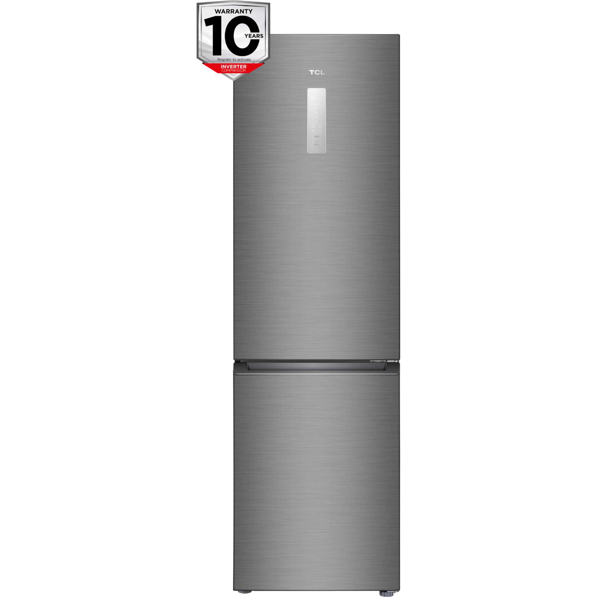 RP282BXE0UK 282L Total No Frost Fridge Freezer - Stainless steel