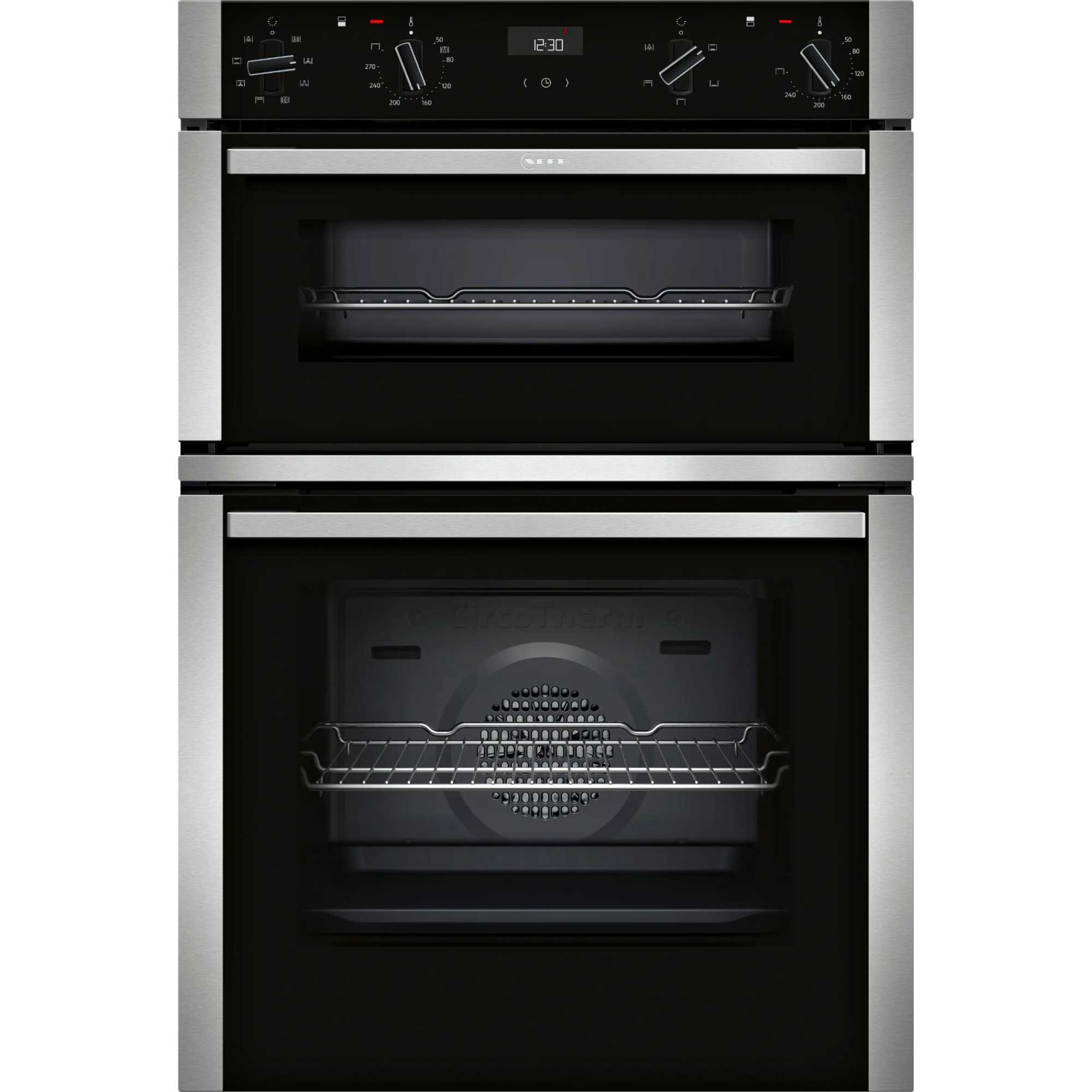 U1ACE2AN3B N 50 CircoTherm Built-In Double Oven - Stainless Steel