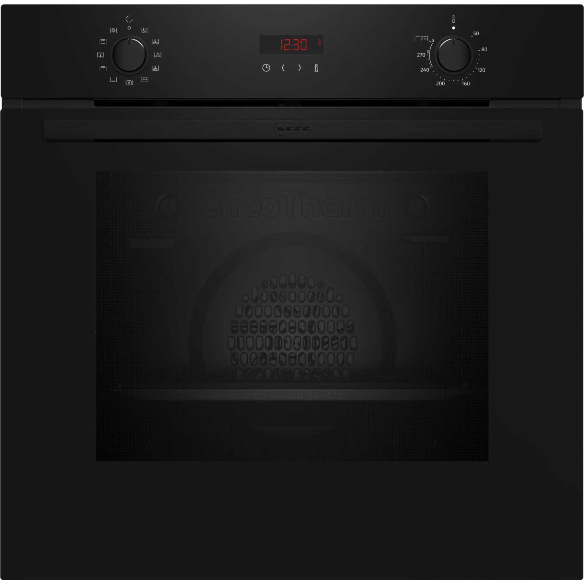 B2DCG7AK3B N 30 60cm Built-In Oven with CircoTherm - Black