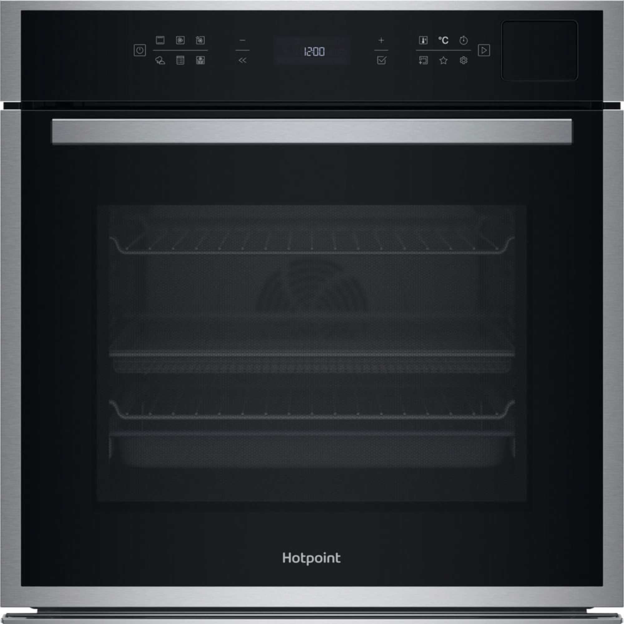 HOI6A8PT1SXUK Class 6 60cm Built-In Single Pyrolytic ActiveMultiflow Oven - Stainless Steel