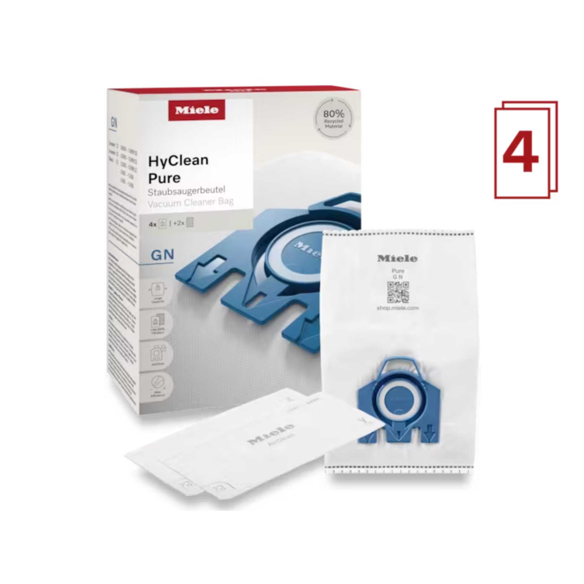 GN2-HYCLEAN-PURE Vacuum Cleaner Bags