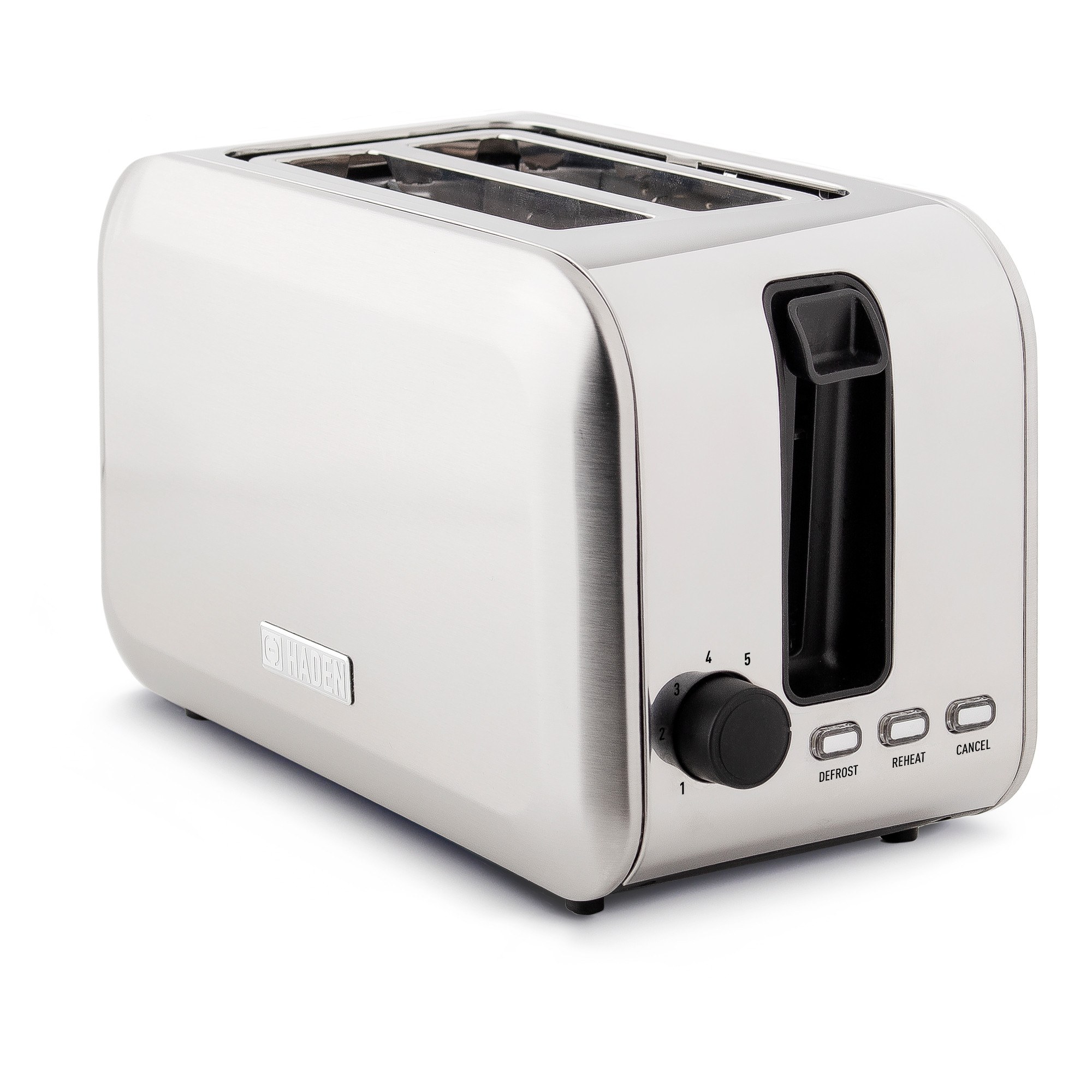 196859 2 Slice Stoke Brushed Steel Toaster