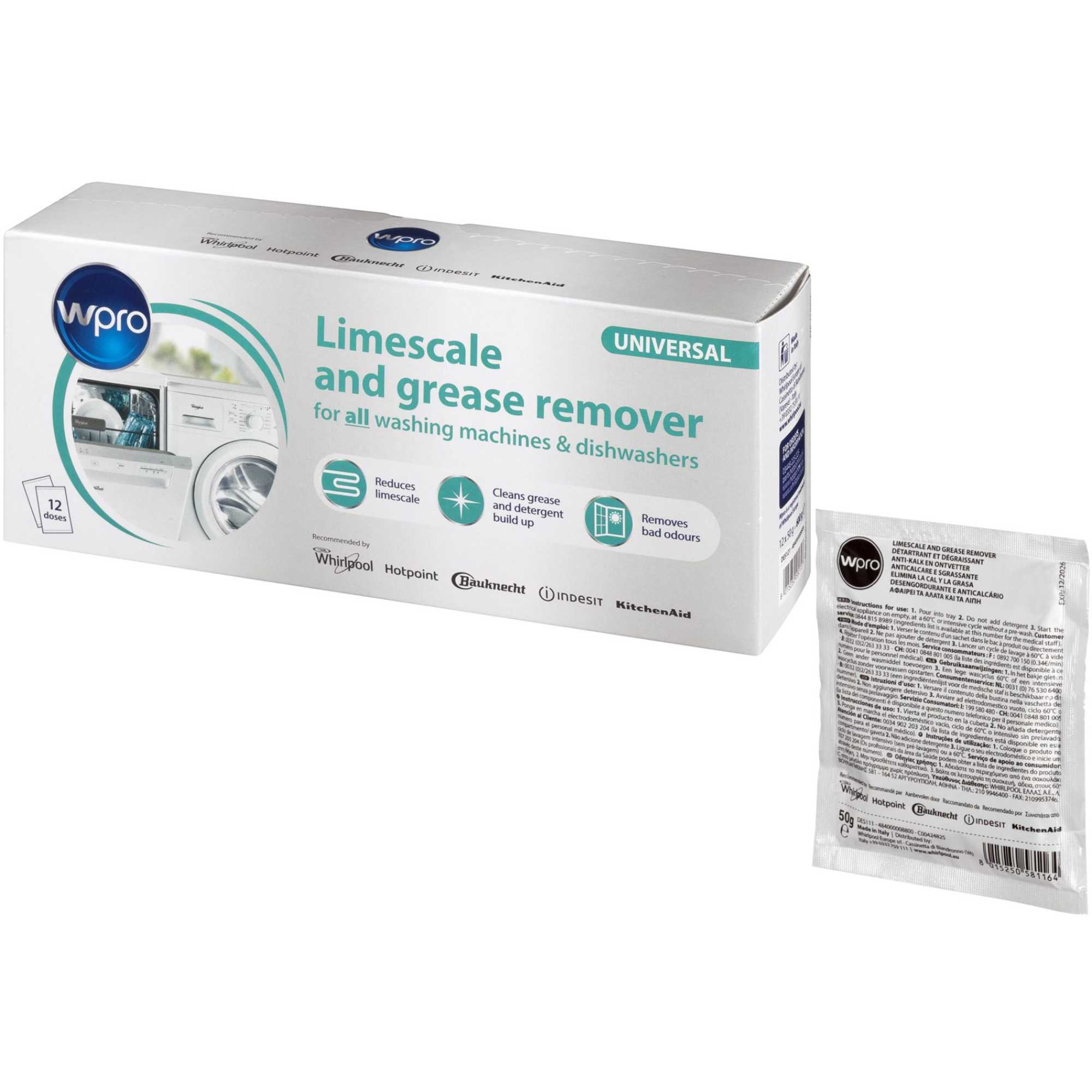 C00424828 Limescale & Detergent Remover Pack of 12