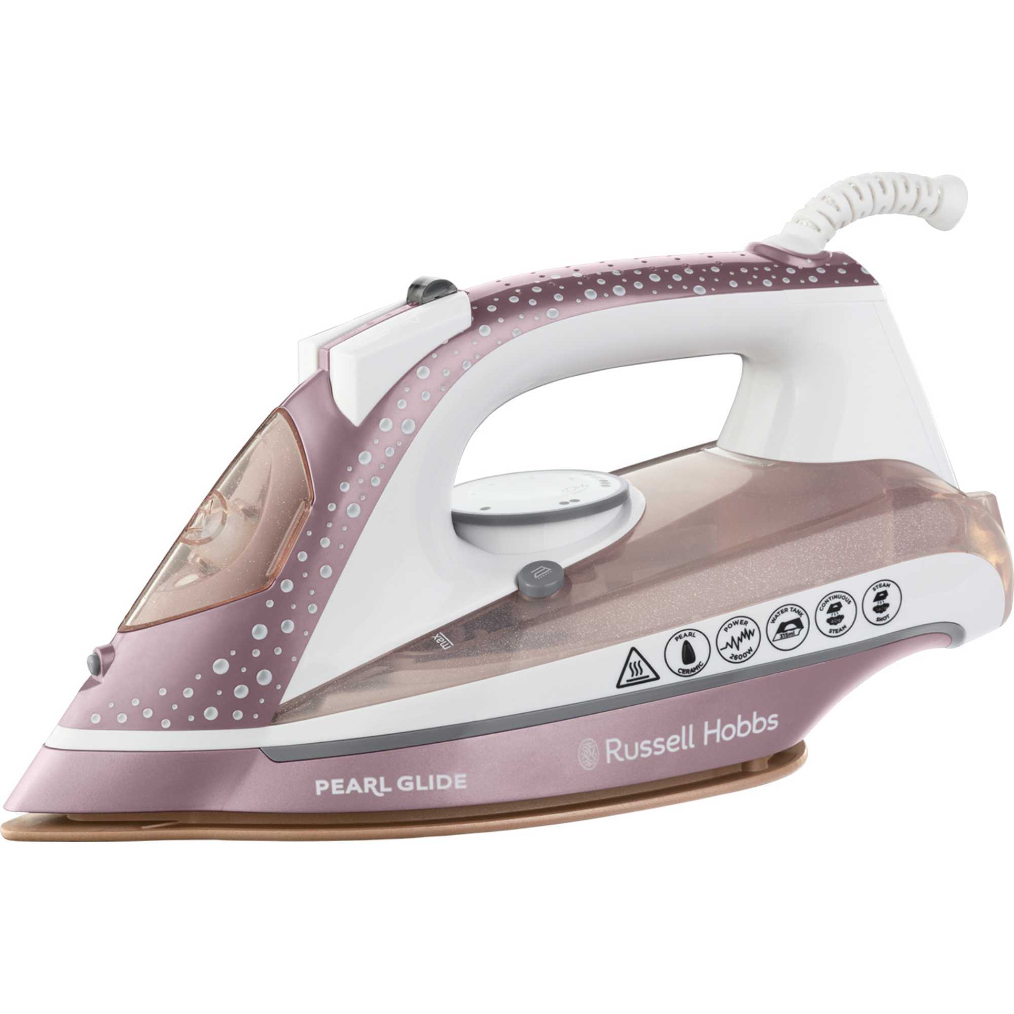 23972 Pearl Glide Rose 2600W Iron - Champagne