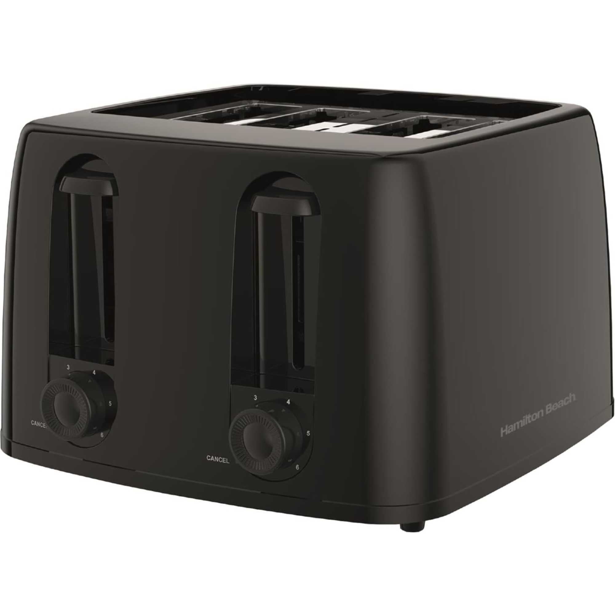 HB4T5032B 1300W Essential Toaster 4 Slice - Black