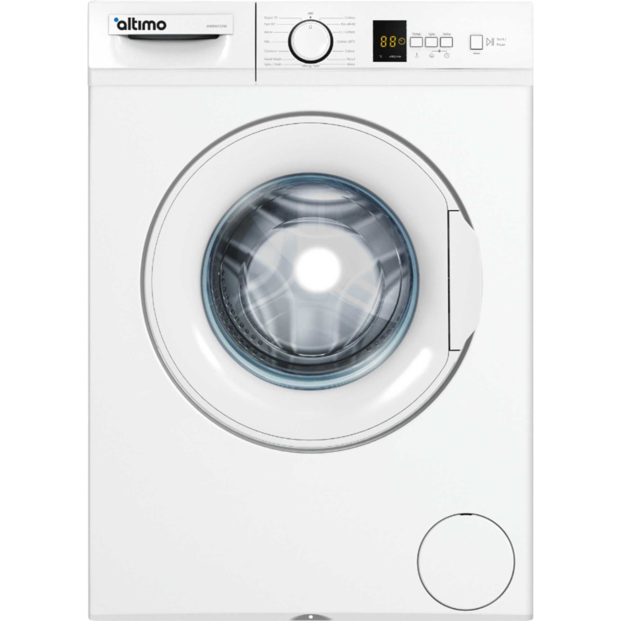 AWM6122W 6kg 1200rpm Washing Machine - White