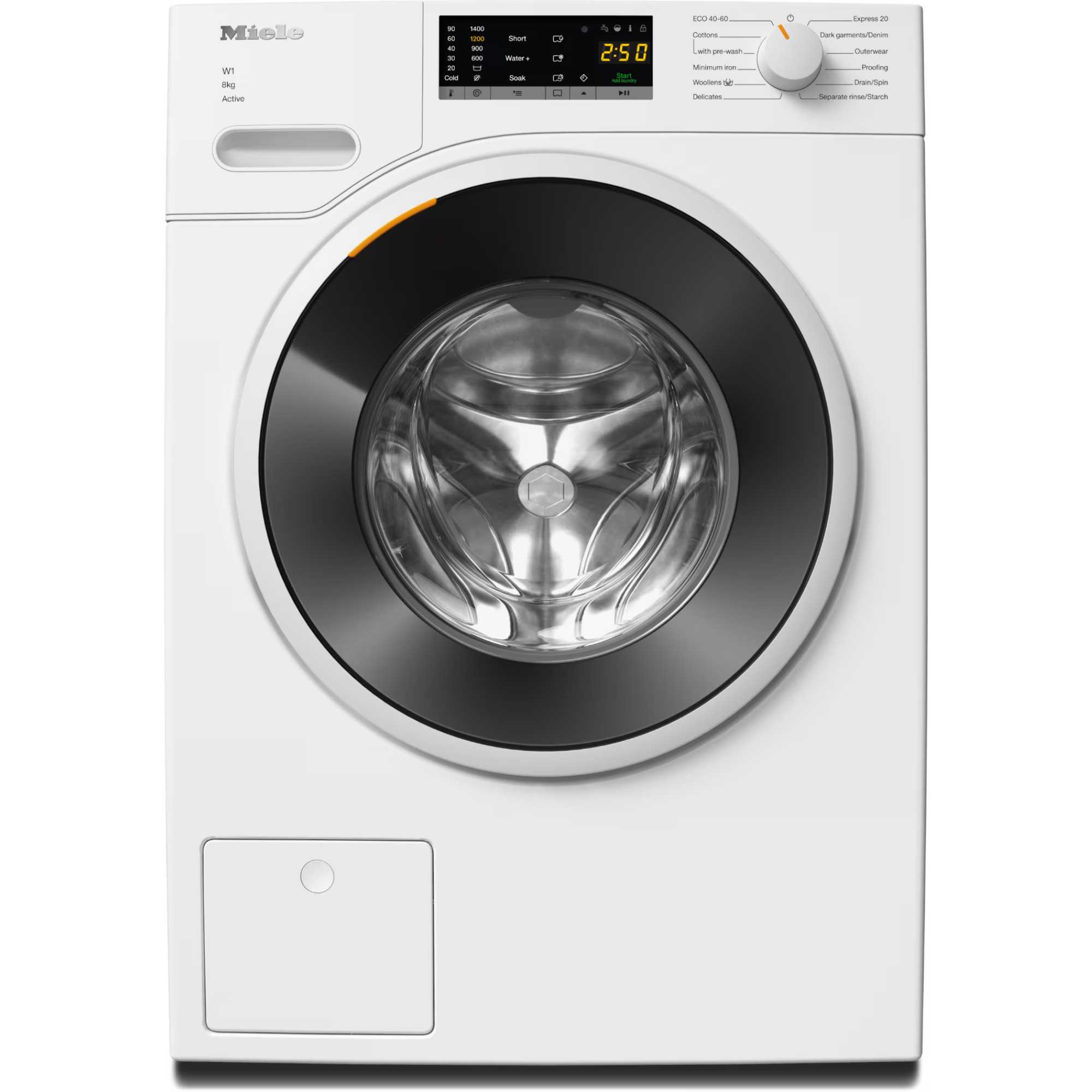 WWA120WCS 8kg 1400rpm Active Honeycomb Washing Machine - White