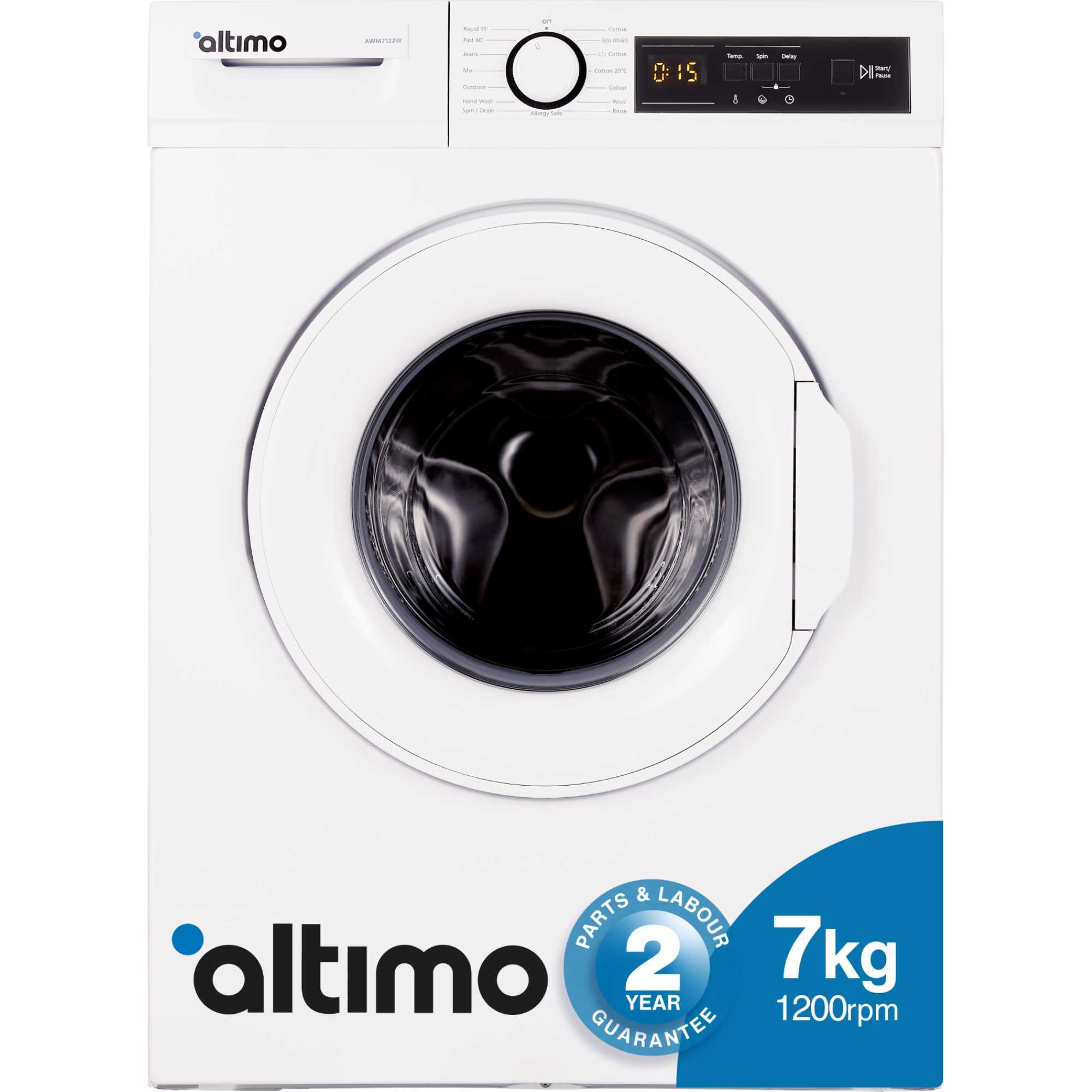 AWM7122W 7kg 1200rpm Washing Machine - White