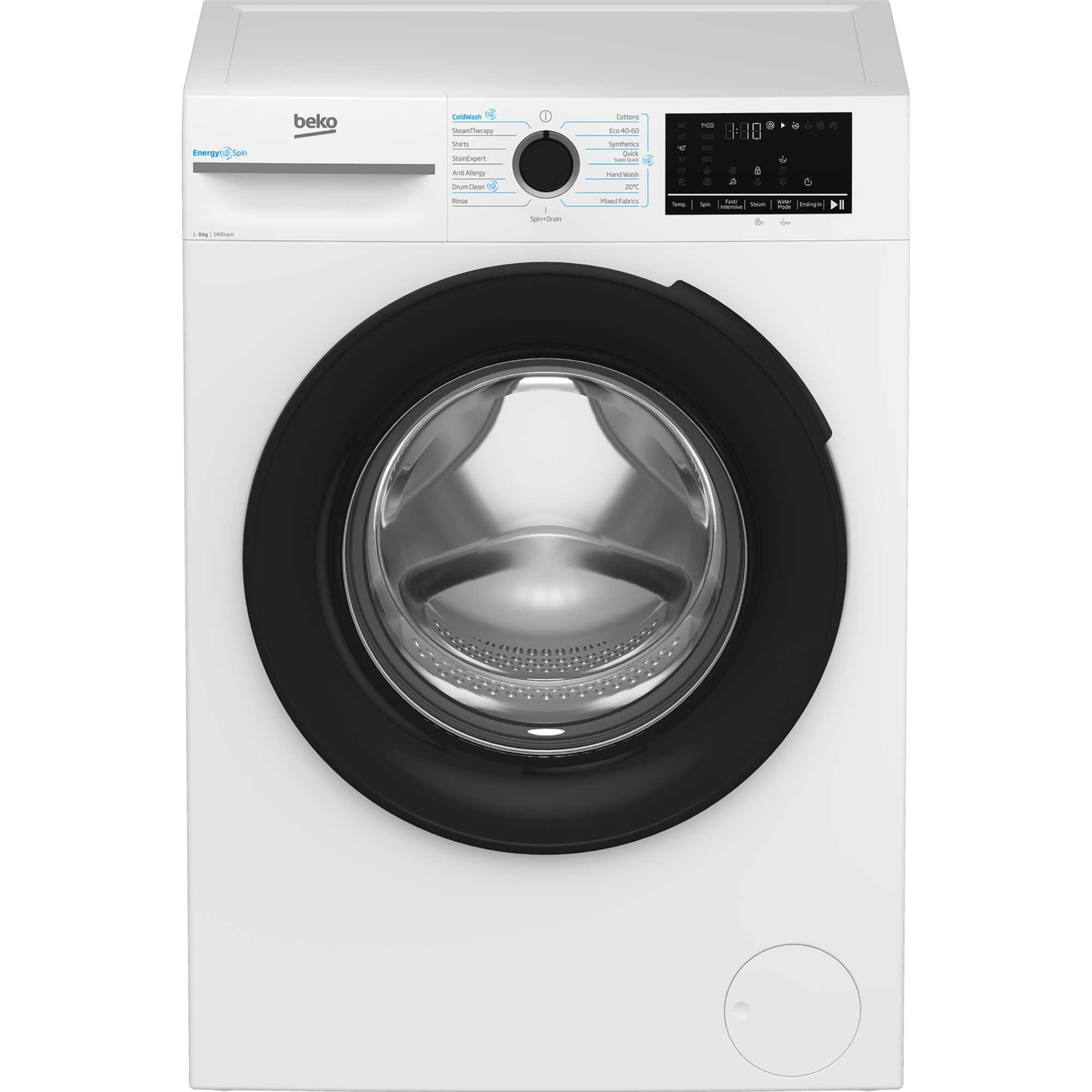 BM3WT4841IW 8kg 1400prm Washing Machine - White