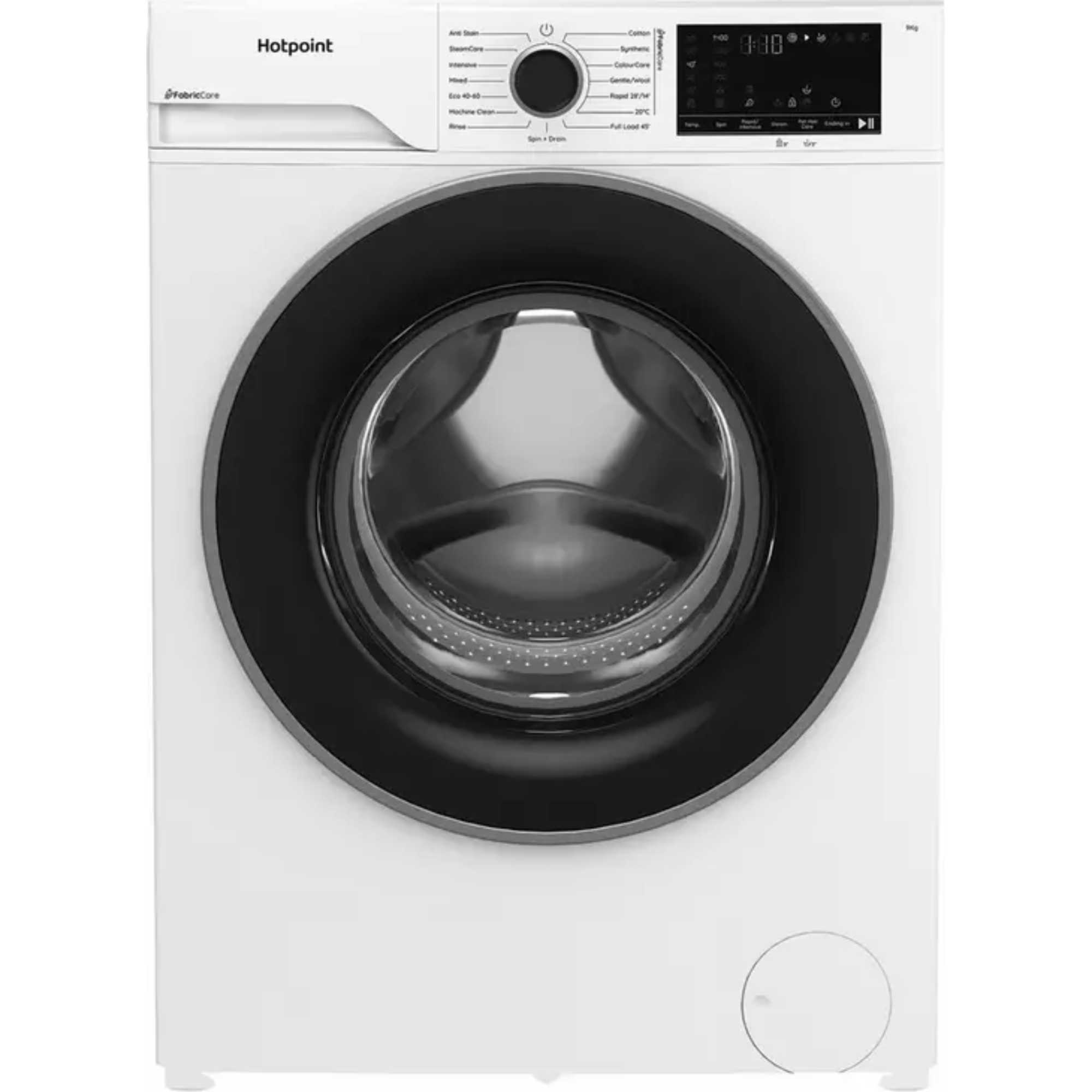 HB 93 CARE UK 9kg 1400rpm Washing Machine - White