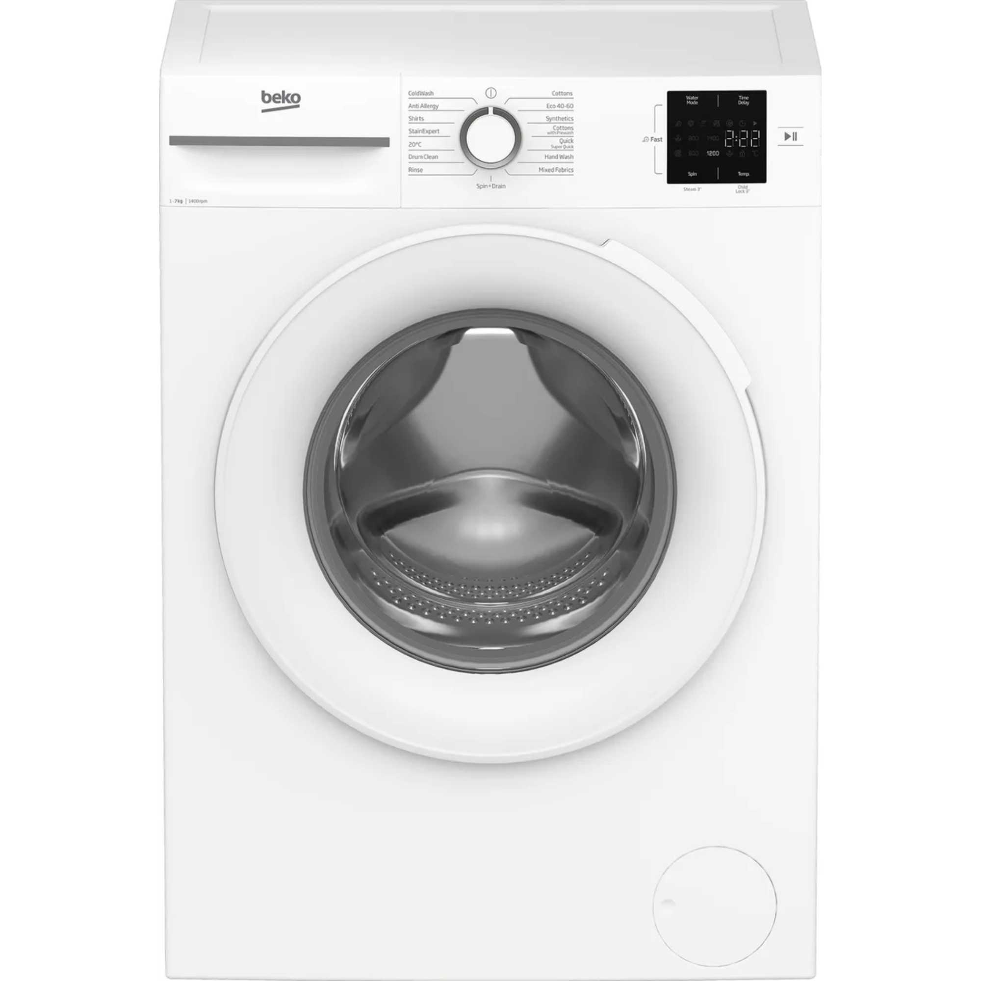 BM3WT3741W 7KG 1400rpm Freestanding Washing Machine