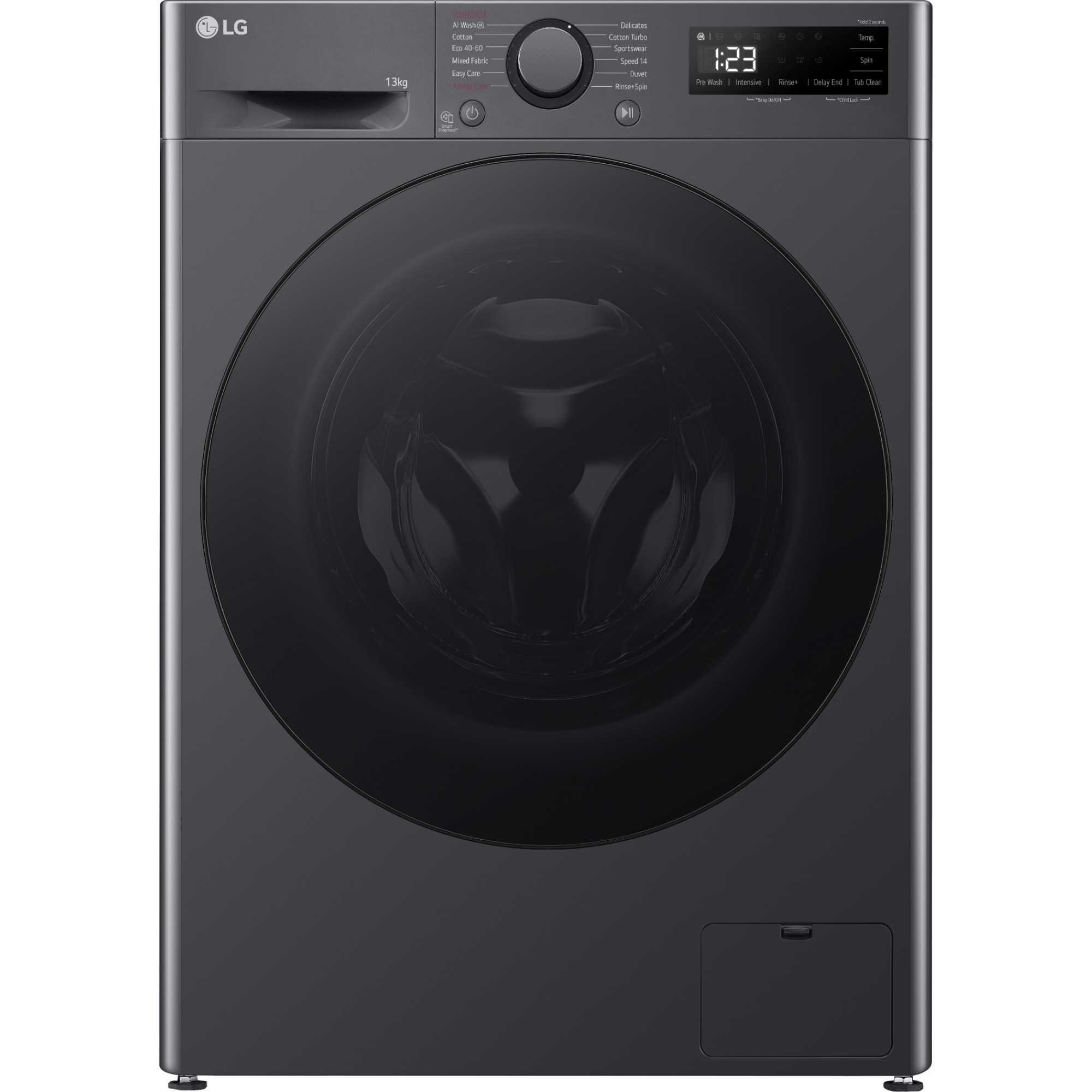 F4Y513GBLN1 13kg 1400rpm Washing Machine - Slate Grey