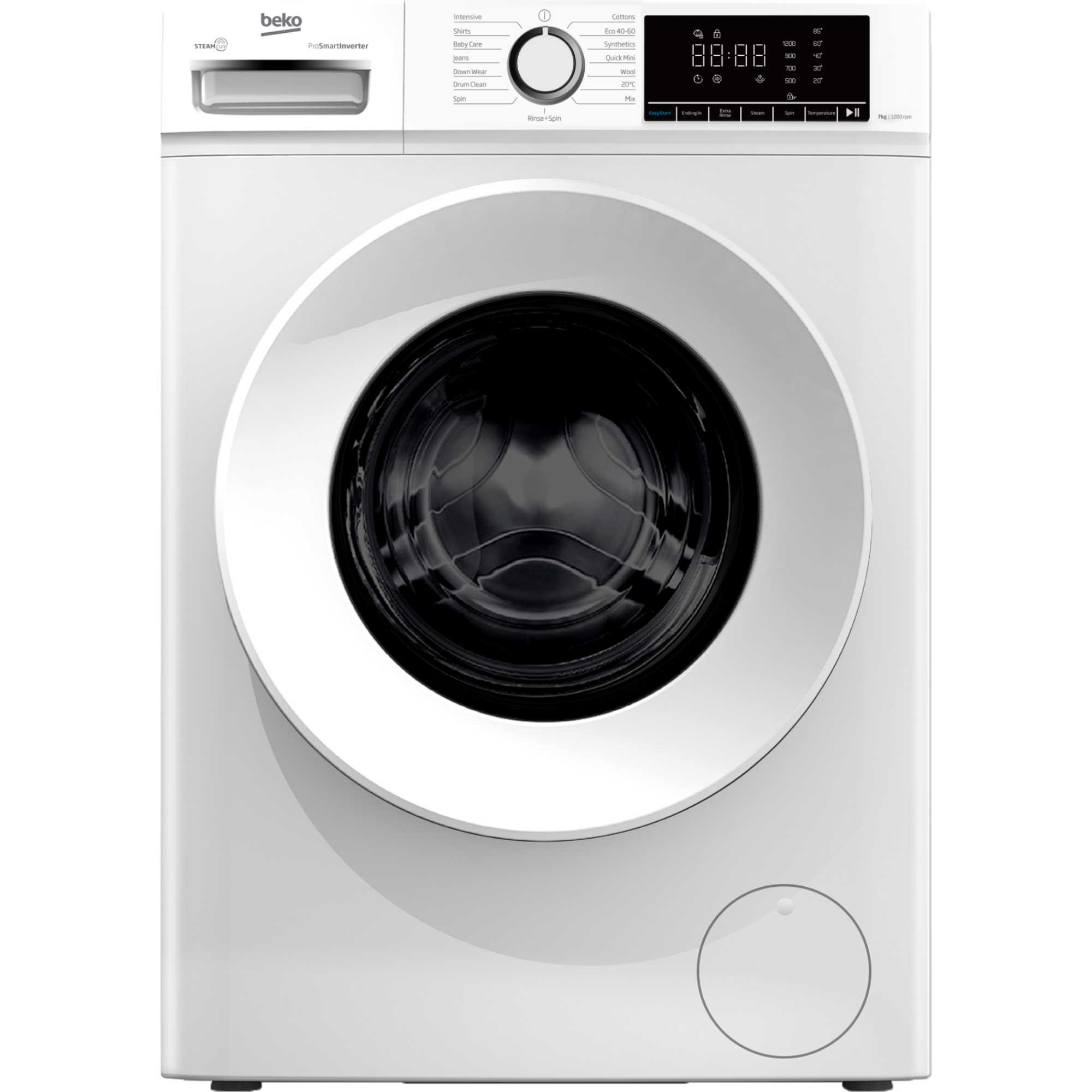 BW1O3721W B300 7kg 1200rpm Washing Machine - White