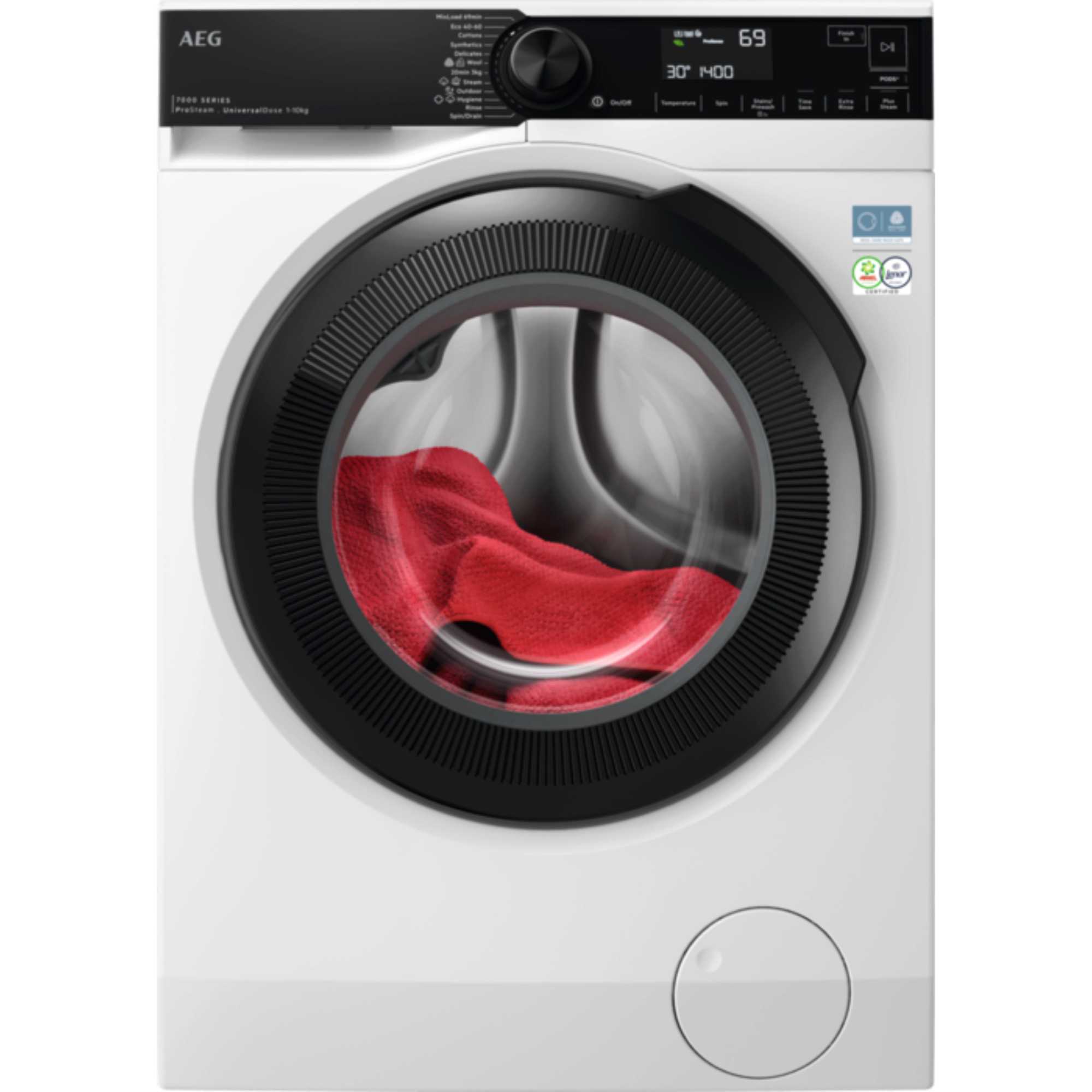 LFSR74144UD 7000 ProSteam UniversalDose 10kg Washing Machine - White